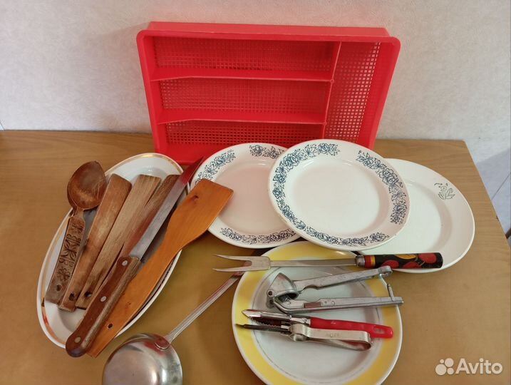 Посуда б/у для дачи