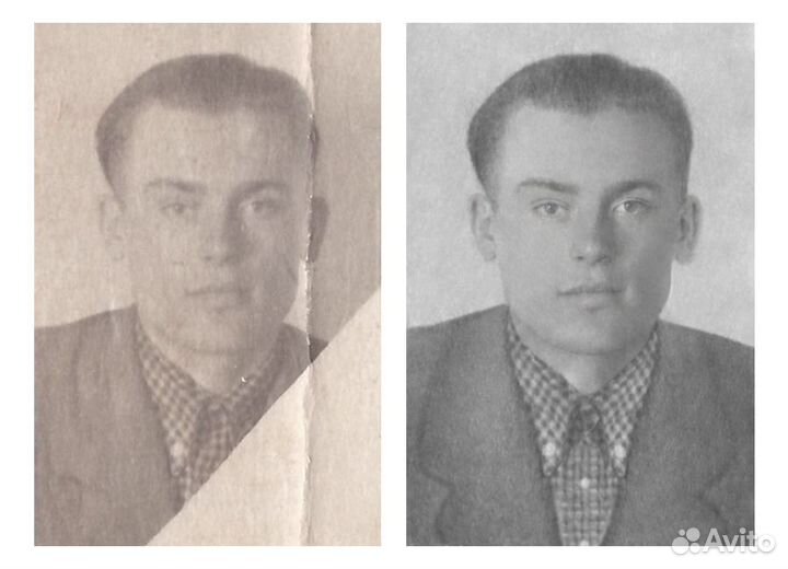 Реставрация (восстановление) старых фотографий