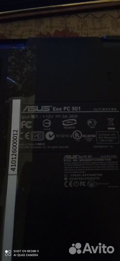 Нетбук asus eee pc 901