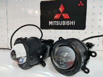 Линзованные птф Mitsubishi Outlander XL (06-12г)