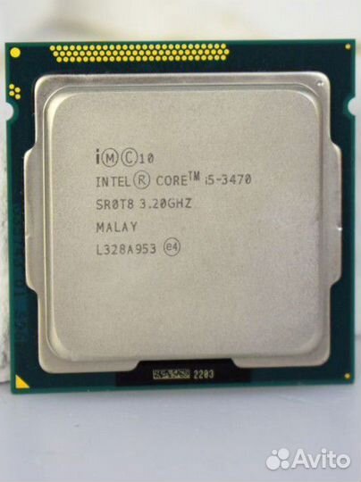 Процессор Intel core i5 3470