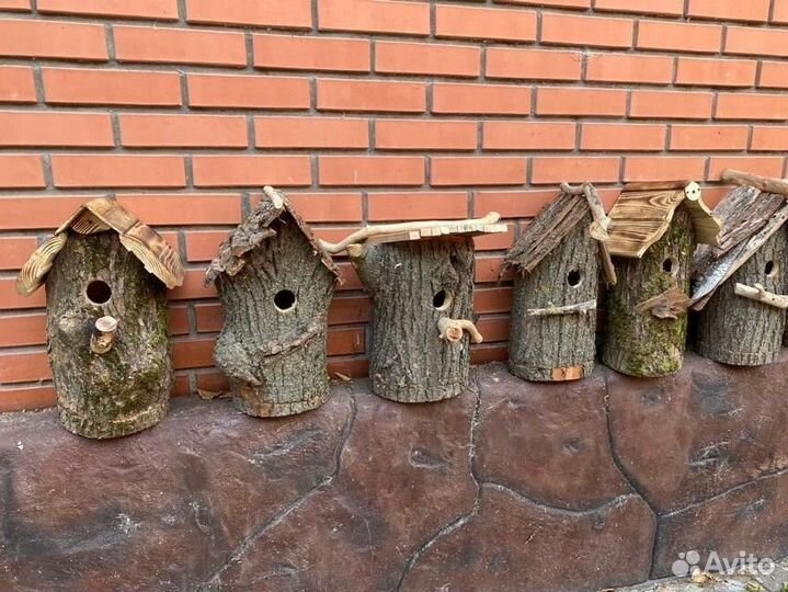 Скворечник дуплянка синичник бельчатник кормушка