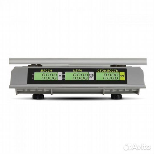 Весы торговые M-ER 326 C-32.5 LCD без АКБ