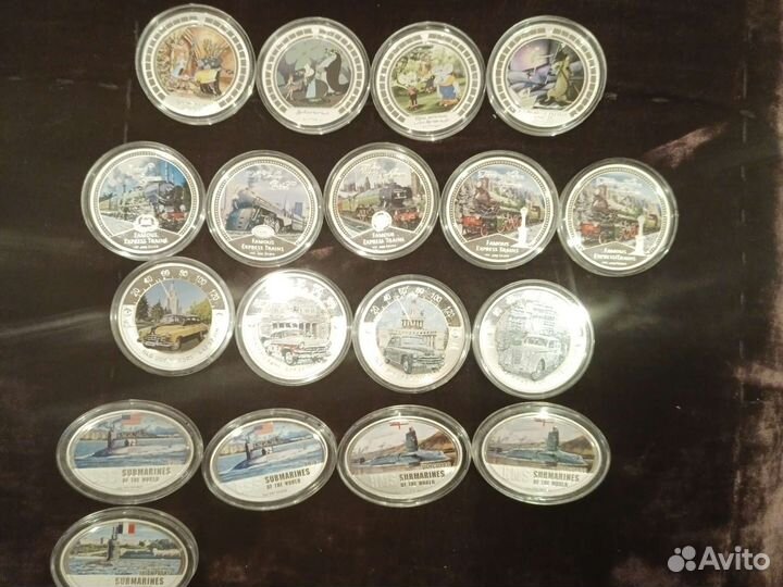 Наборы Серебрянные монеты 999 1oz