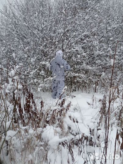 Маскхалат зимний Клякса + шапка/балаклава