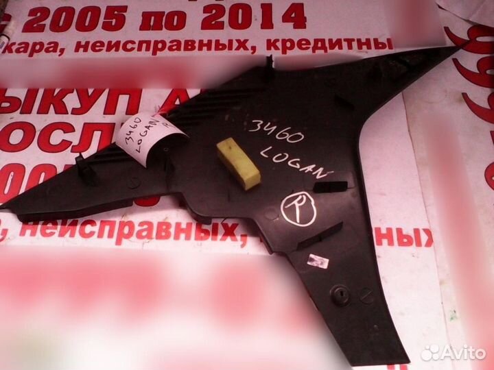 Обшивка задней стойки правая Renault Logan 2005