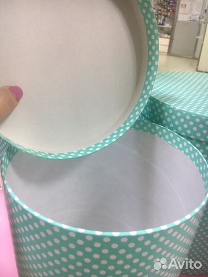 Коробка подарочная круглая