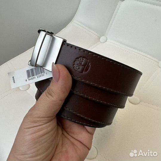 Timberland двухсторонний кожаный мужской ремень