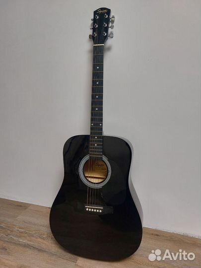 Акустическая гитара fender squier