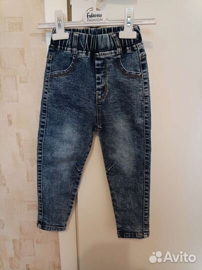 Джинсы для девочки 98