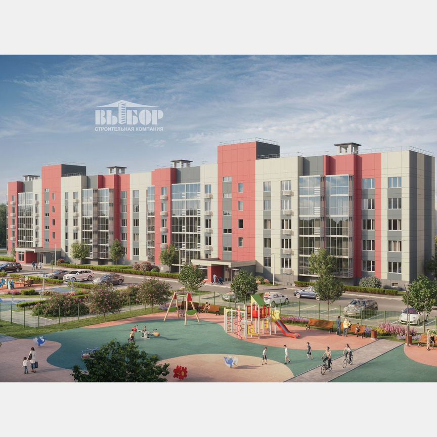 3-к. квартира, 65,4 м², 5/5 эт.