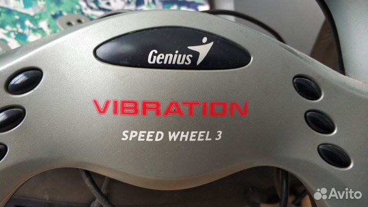 Руль, педали - Genius Speed Wheel 3 Vibration