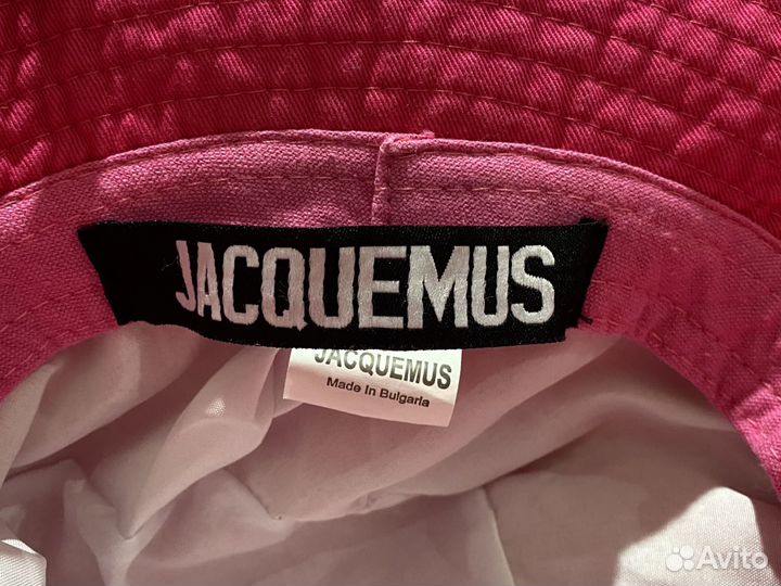 Jacquemus панама фуксия Patagonia лавандовая