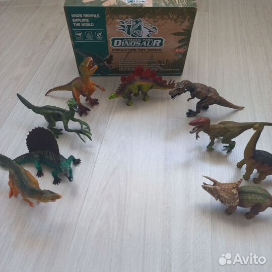 Динозавры 9 штук jurassic world