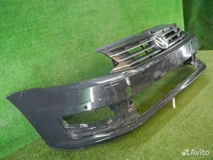 Бампер передний VW Polo sedan 5 (2015-2020)