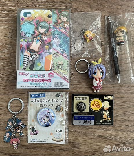 Аниме мерч разный