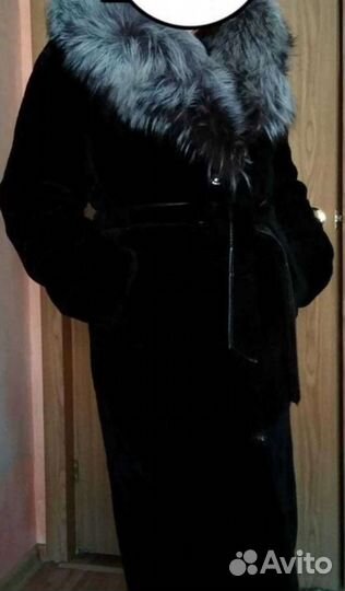 Шуба из мутона