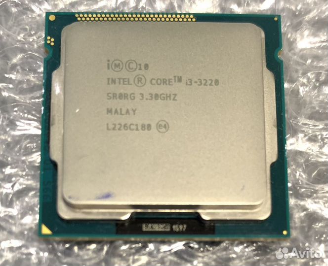 Процессор intel Core i3, 3220, 3,3GHz