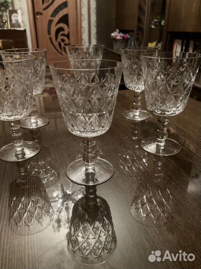 Фужеры хрустальные СССР