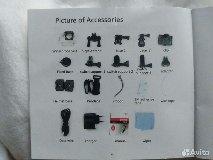 Аксессуары к action камере