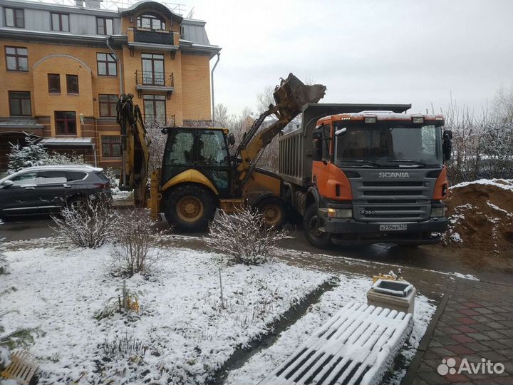 Доставка песка, щебня, земли.вывоз грунта и строит