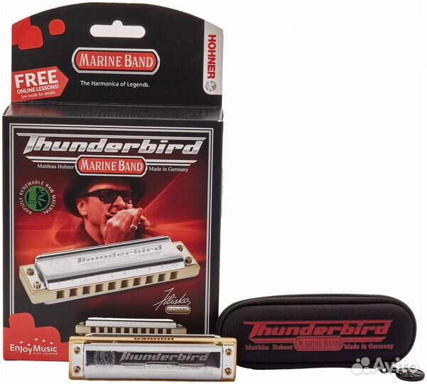 Hohner Marine Band Thunderbird E low - Губная гарм