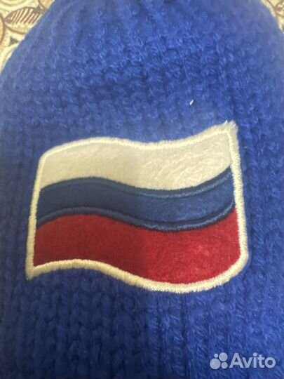 Вязанные варежки цска