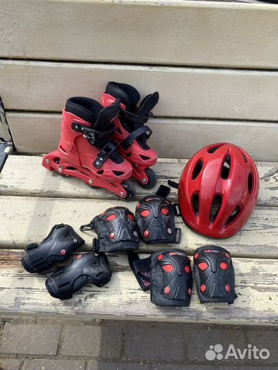 Детские ролики и защита