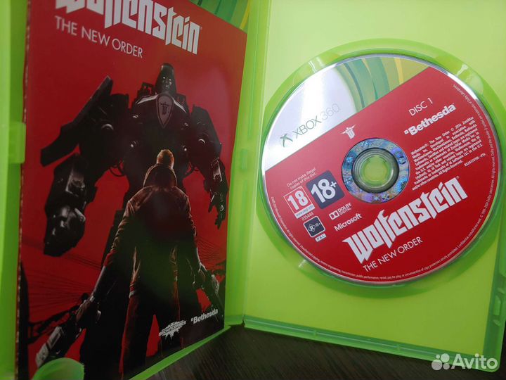 Xbox360 Wolfstein the new order (Идеал)