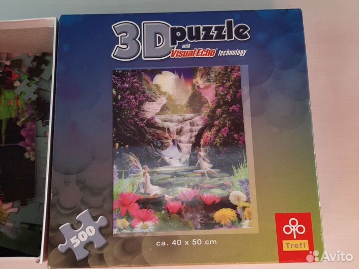 Пазлы 3D объёмные 500