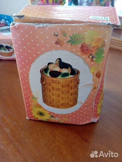 Банка для сыпучих продуктов Dream willage Грибы