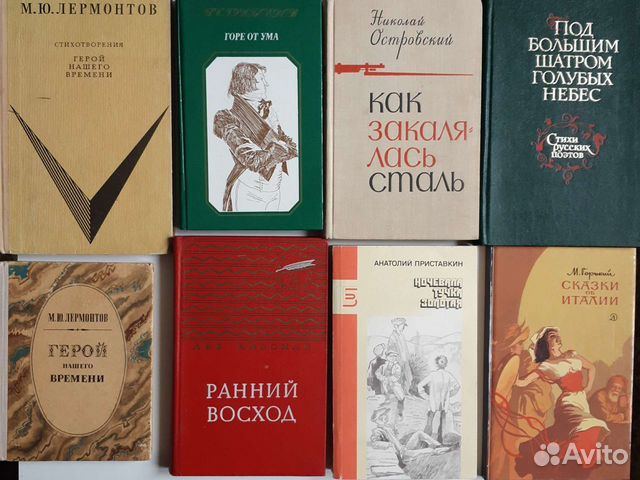 Книги по школьной программе
