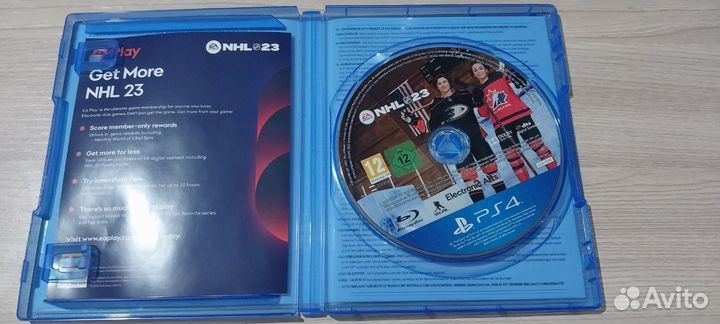 Игры на ps4 nhl 23