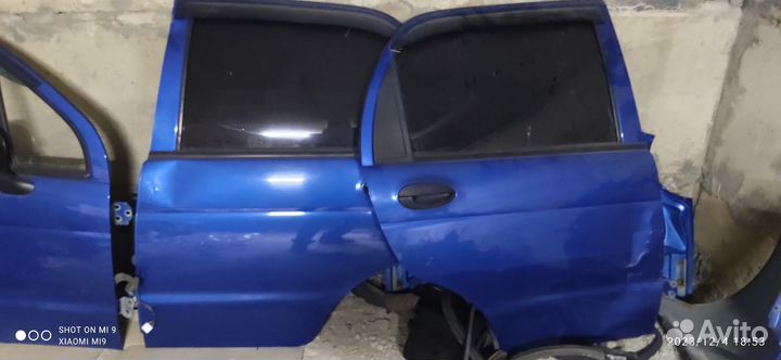 Двери daewoo matiz