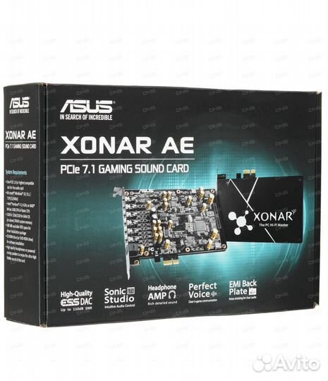 Звуковая карта Asus Honar AE 7.1