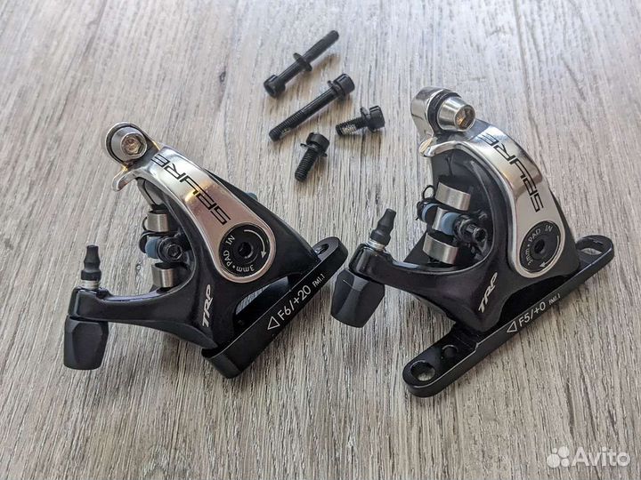 TRP Spyre, Sram Avid bb3, bb5, bb7