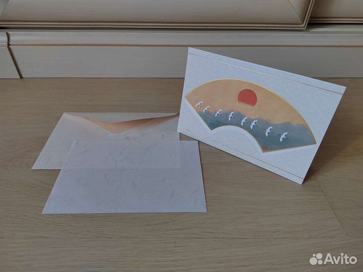 Открытка с конвертом (170 шт) Япония