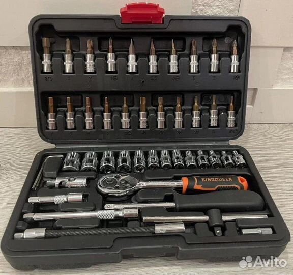 Набор инструментов 46 предметов в защитном кейсе