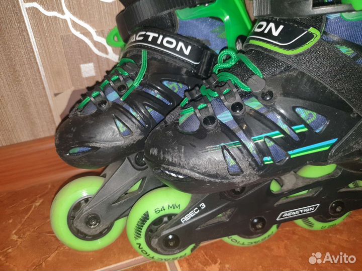 Роликовые коньки детские раздвижные