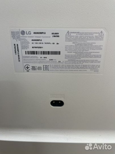 Телевизор samsung 49UK6390PLG