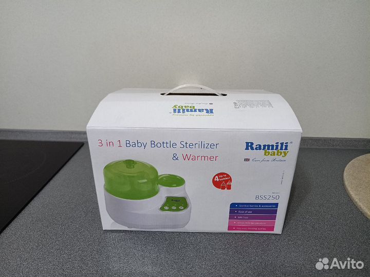 Стерилизатор подогреватель ramili baby