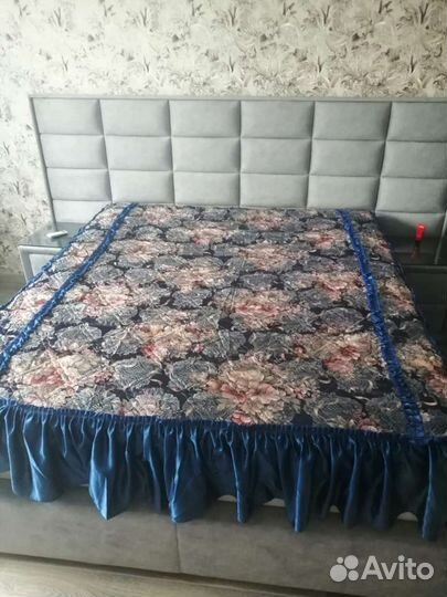 Покрывало на 2 х спальную кровать бу
