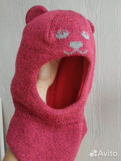 Балаклава шапка шлем зимняя для девочки