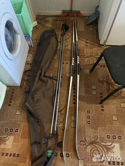 Лыжи беговые Tisa с ботинками Tisa