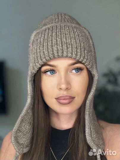 Ушанка-шапка на флисе