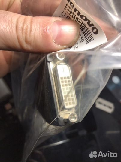 Переходник Display Port to DVI кабель 10см Li PN:4