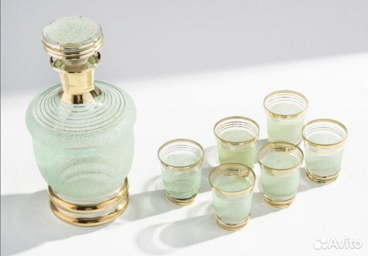 Графин с рюмками СССР