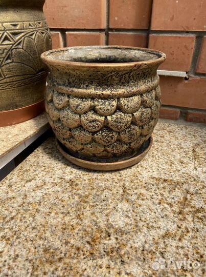 Горшок керамический для цветов