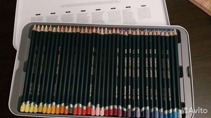 Набор карандашей Derwent Artists 72 шт