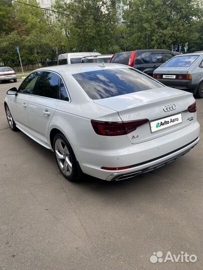 Audi A4 2.0 AMT, 2018, 62 500 км